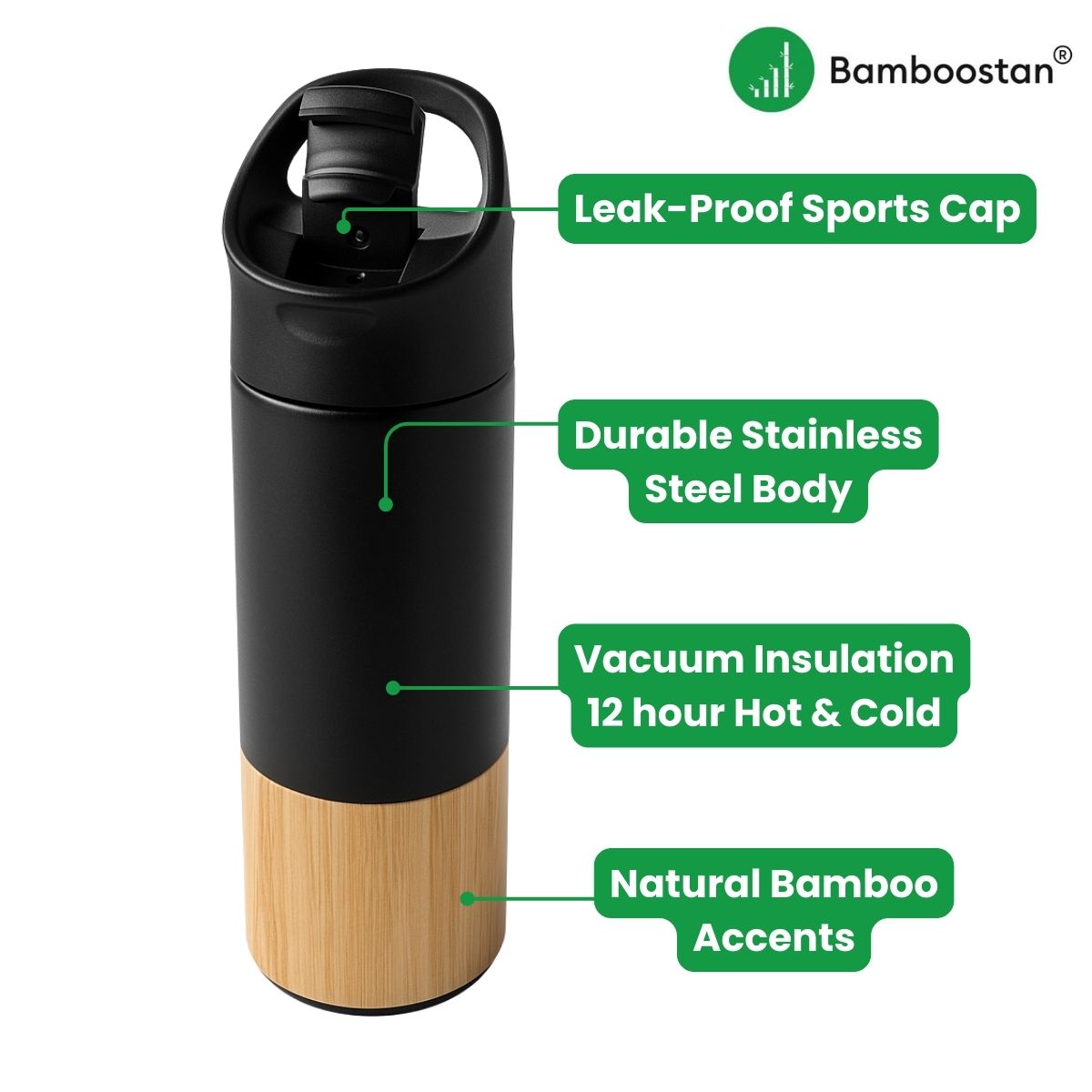 Bamboo Gym Flask - 500 ml
