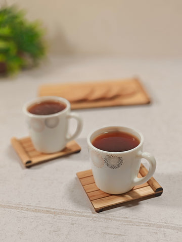 Elegant Bamboo Coasters