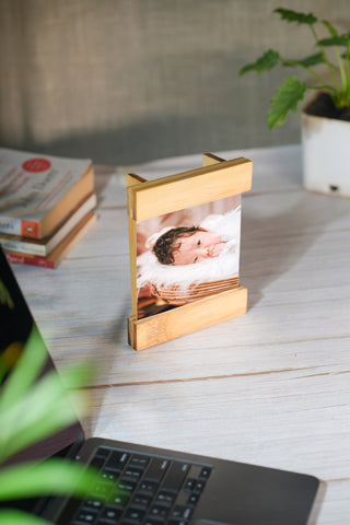 Tropical Style Bamboo Photo Frame - Rectangle