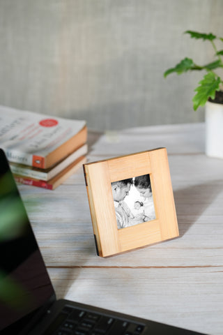 Tropical Style Bamboo Photo Frame - Square