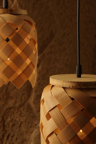 Eco-Chic Bamboo Pineapple Lamp – Handcrafted Luxury Lighting for Modern Homes