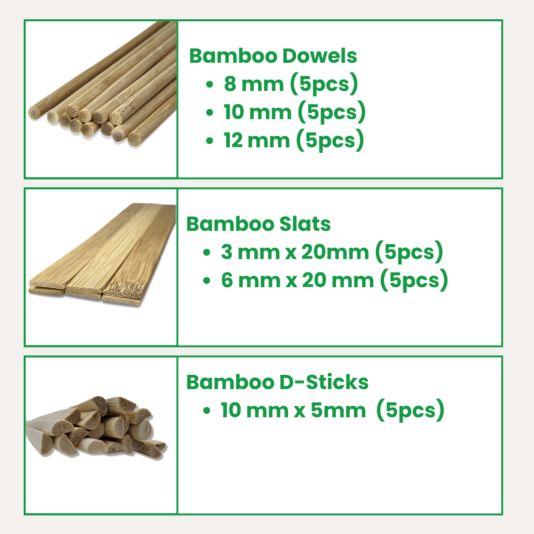 Bamboo Slats / Strips For Architectural Design, Interior Design, DIY Projects And Crafts