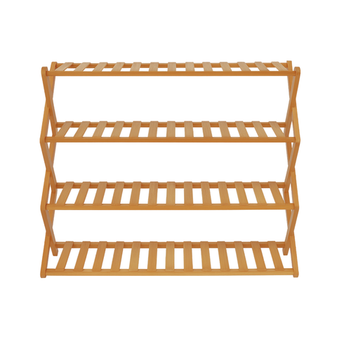 Foldable 4-Tier Multipurpose Shelf