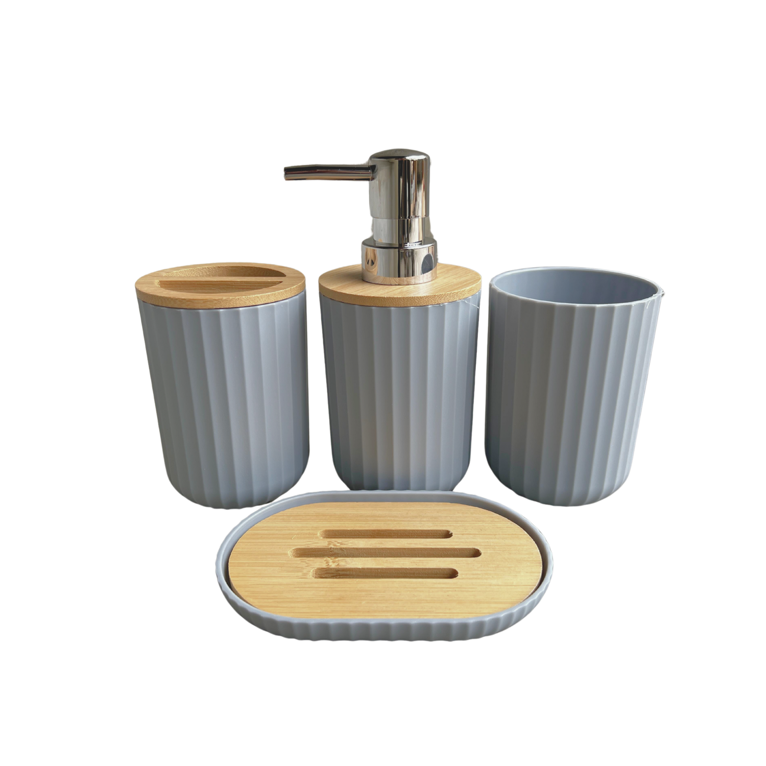 4-Piece Bathroom Accessory Set