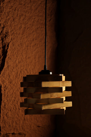 Starlight Handcrafted Bamboo Lamp – Luxury Lighting for Upscale Living Spaces