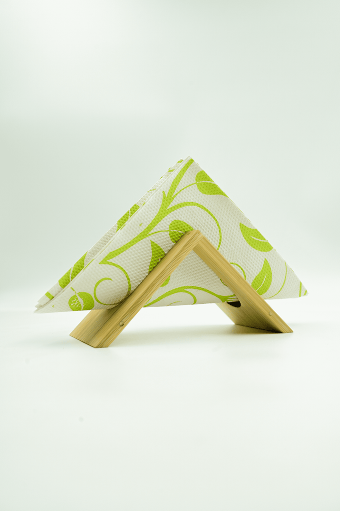 Bamboo Tissue Holder