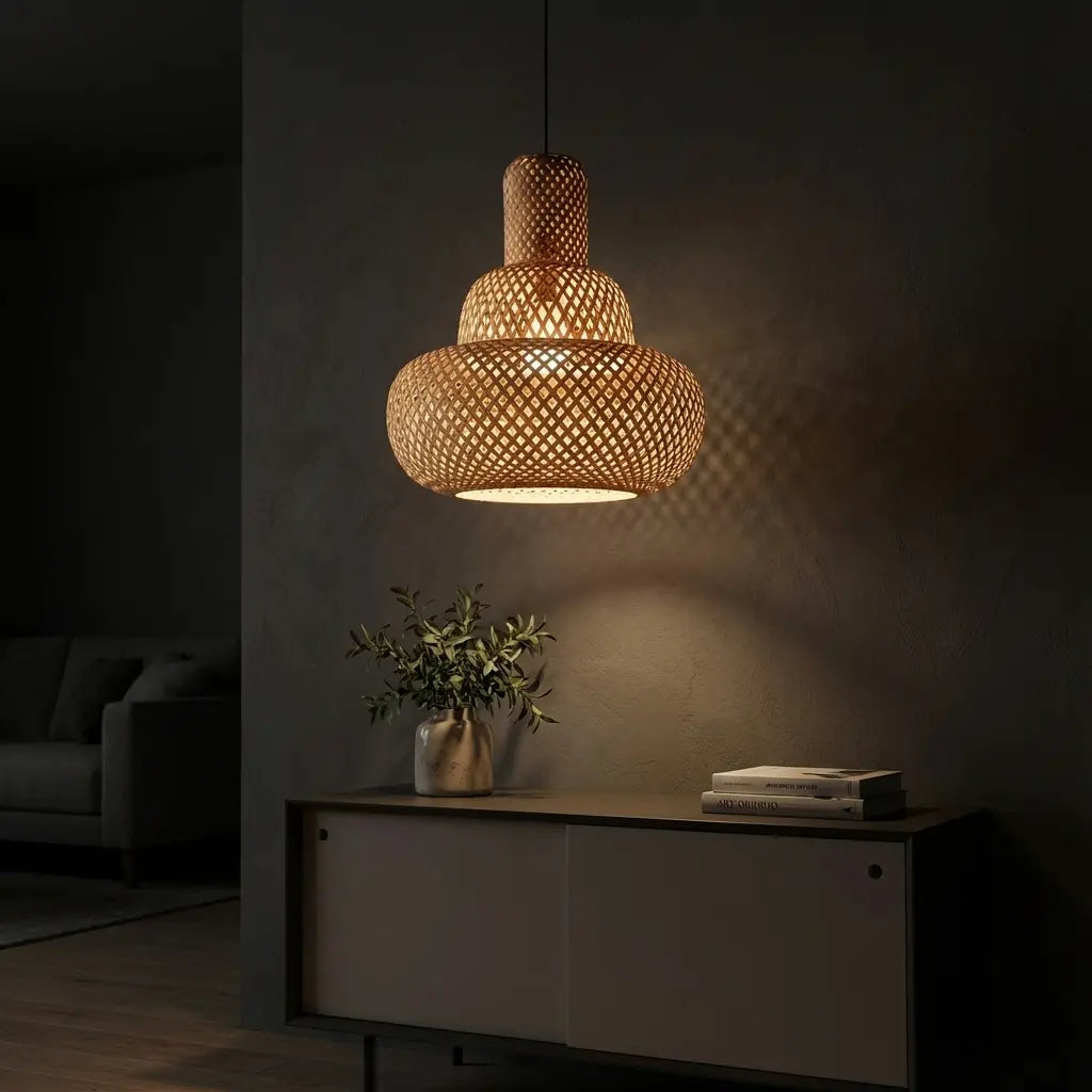 Bamboo Triple Aura Lamp
