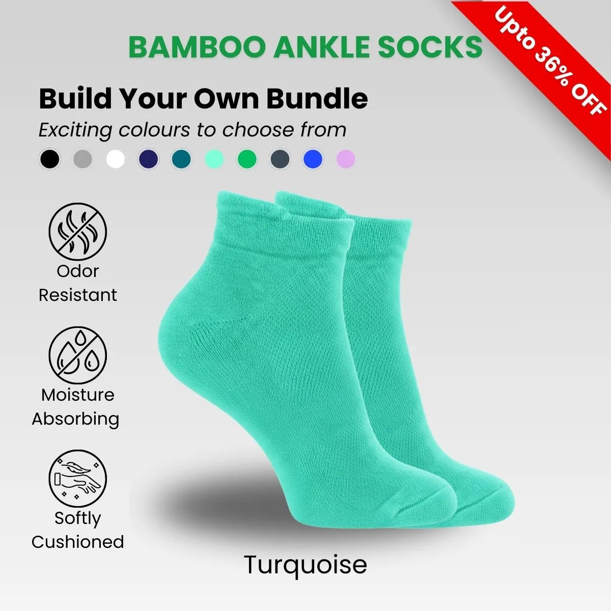 Bamboo Ankle Socks - Build Your Own Bundle
