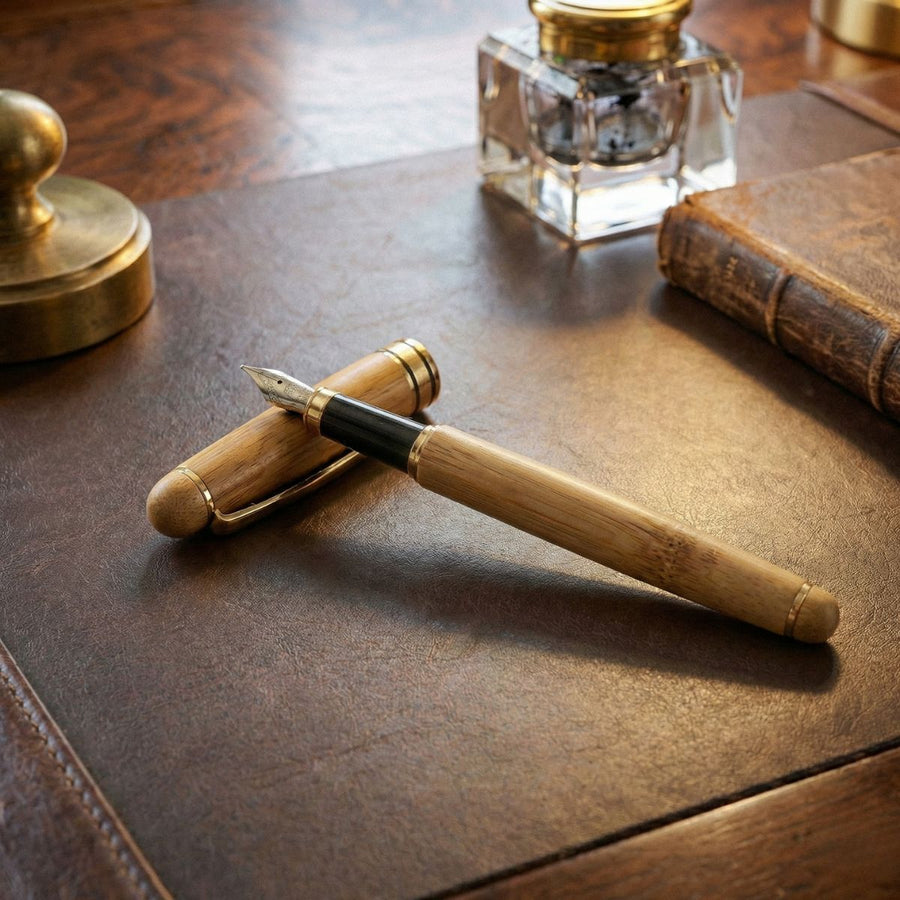 Premium Bamboo Signature Pen