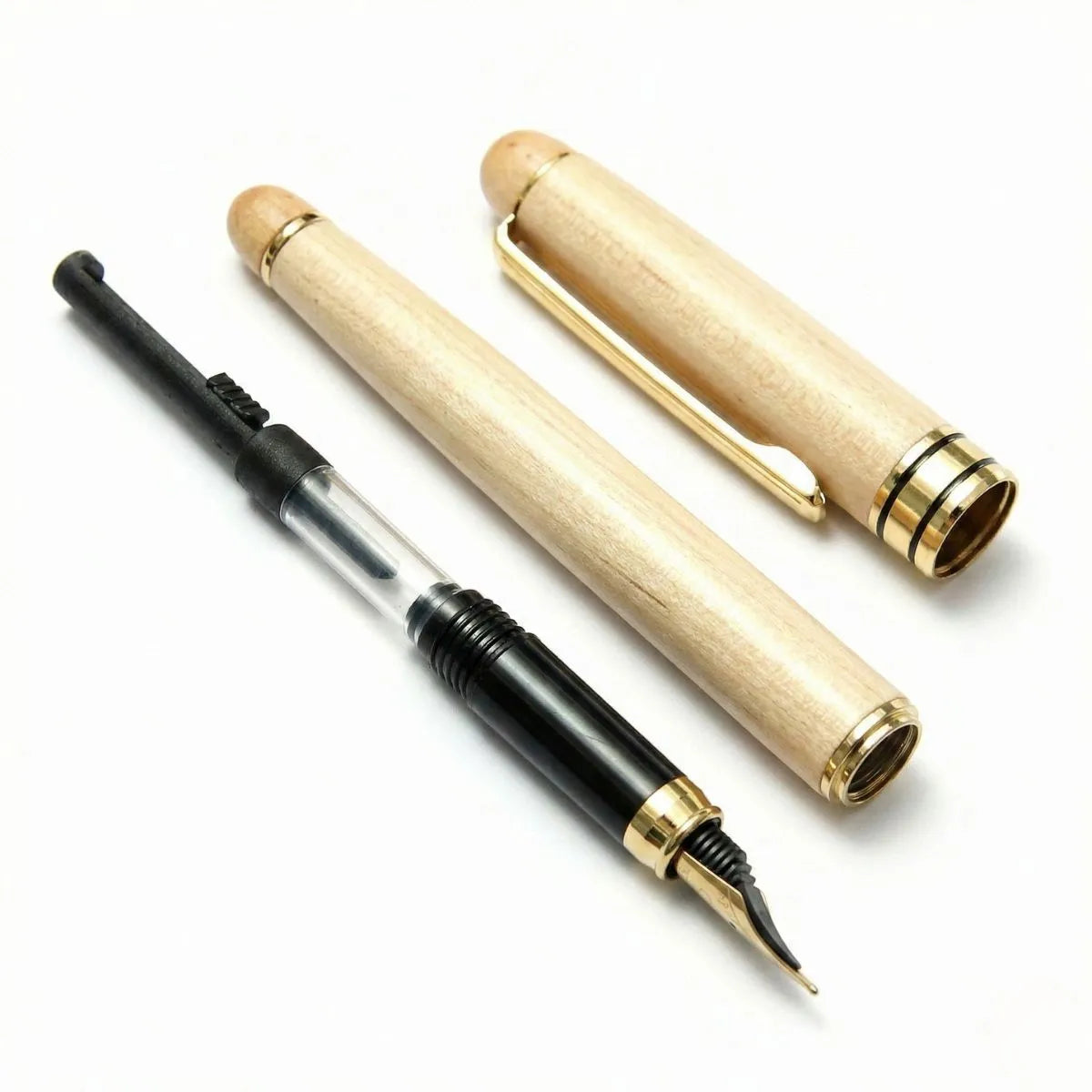 Premium Bamboo Pen with sleek design and smooth writing performance.