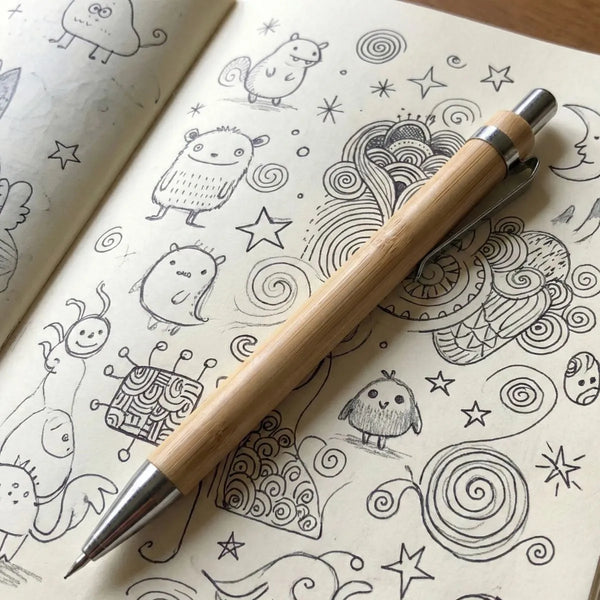 Bamboo Mechanical Pencil Pack of 2