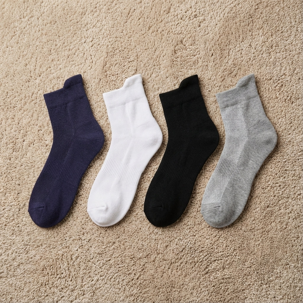 Bamboo Ankle Socks – Pack of 4