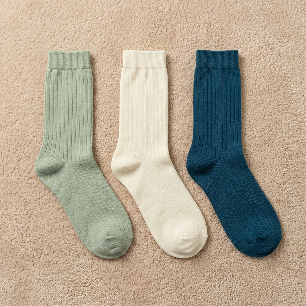 Bamboo Crew Socks – Pack of 3