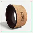 Cork Yoga Wheel displayed elegantly, designed for comfort and support in yoga practice.