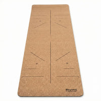 Cork Yoga Alignment Mat