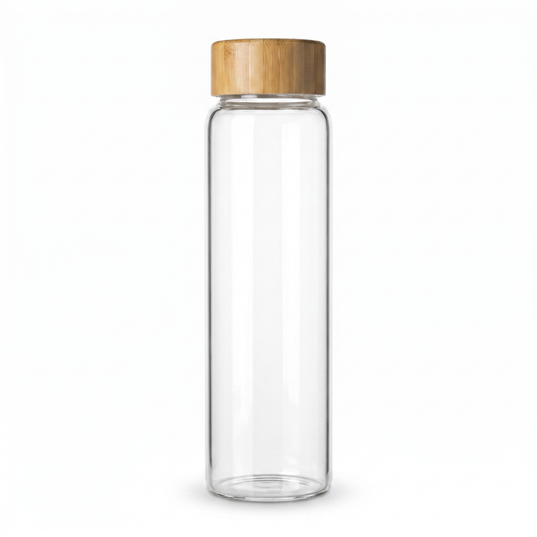 Bamboo Glass Bottle (1 Litre)