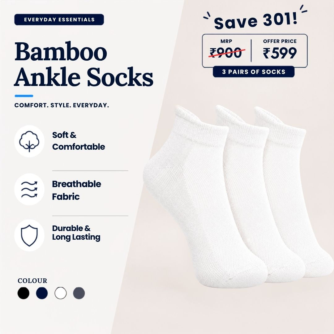 Pack of 3 - White