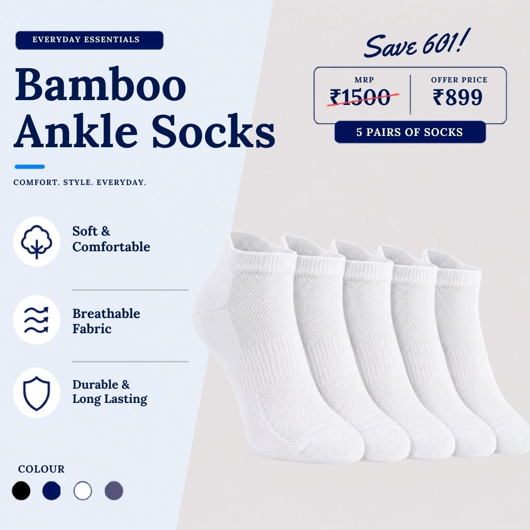 Pack of 5 - White