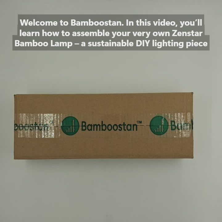 Bamboo Zenstar Lamp – DIY Lamp Kit | Craft Your Own Ambient Lighting