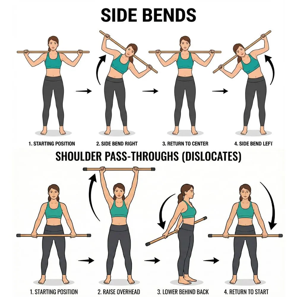 Bamboo Posture & Mobility Stick