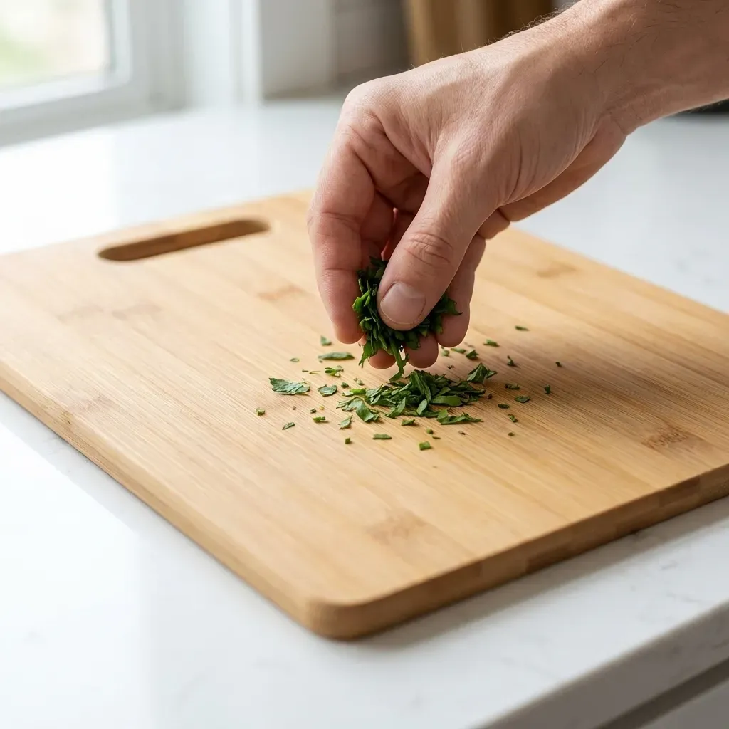 Fine chopping, no fuss