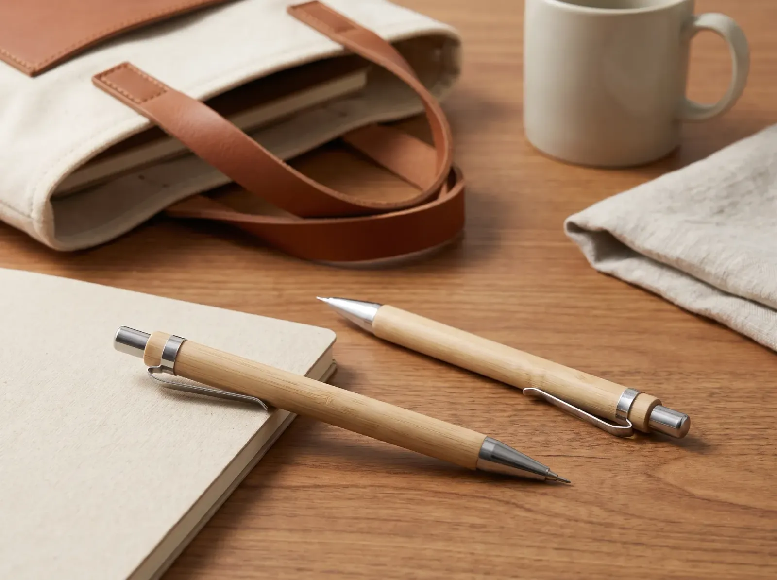 One for the desk, one for the bag