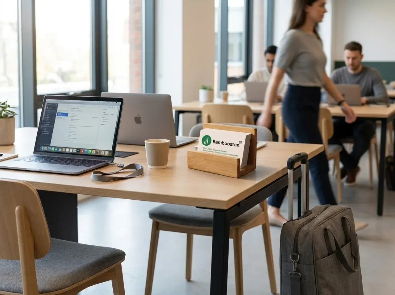 The hot desk