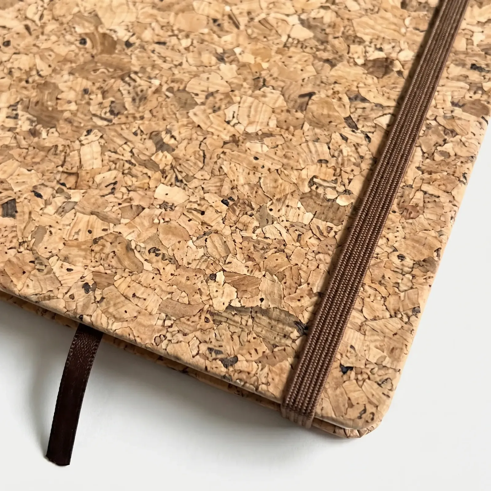 Real cork up close