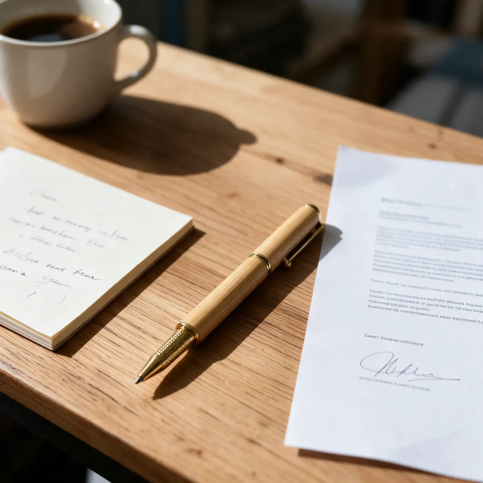The work desk