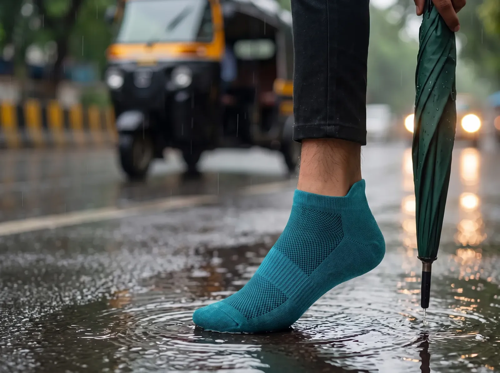 Through the monsoon, without the squelch